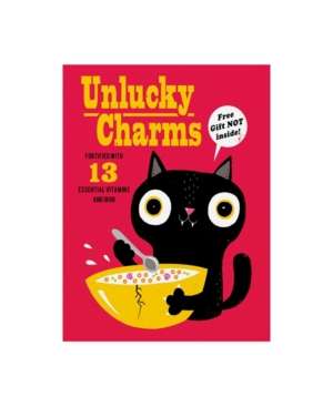 Trademark Global Michael Buxto Unlucky Charms Canvas Art In Multi