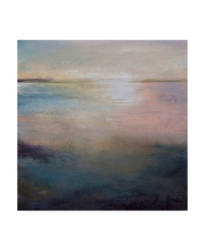 Trademark Global Karen Hal Listen To The Silence Abstract Canvas Art In Multi