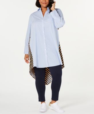 high low shirt plus size