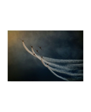 Antonio Grambone Air Show Black and White Canvas Art - 20
