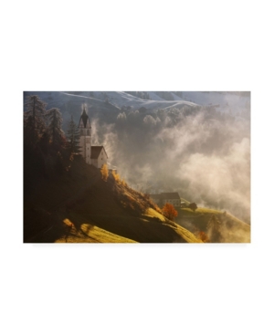 Trademark Global Daniel Rericha Morning In Alpine Valley Canvas Art In Multi