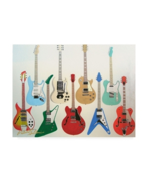 Trademark Global Patrick Sullivan Guitars Electric Canvas Art In Multi