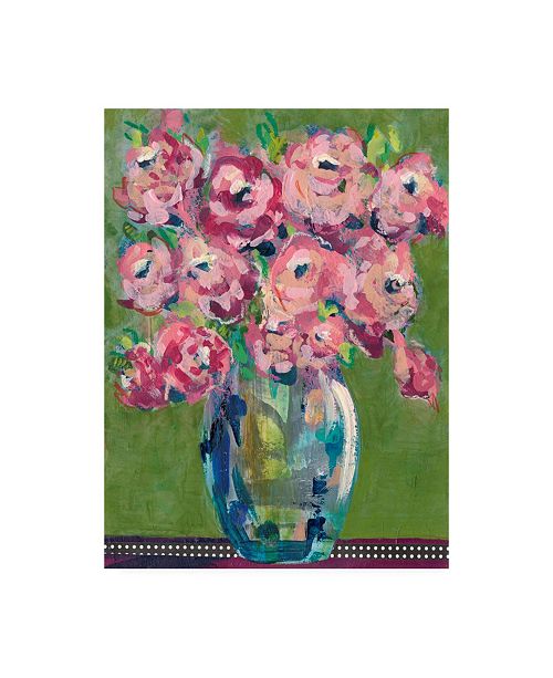 Trademark Global Regina Moore Feisty Floral III Canvas Art ...