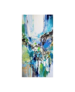 Trademark Global Jennifer Gardner Blue And Green Iii Canvas Art In Multi