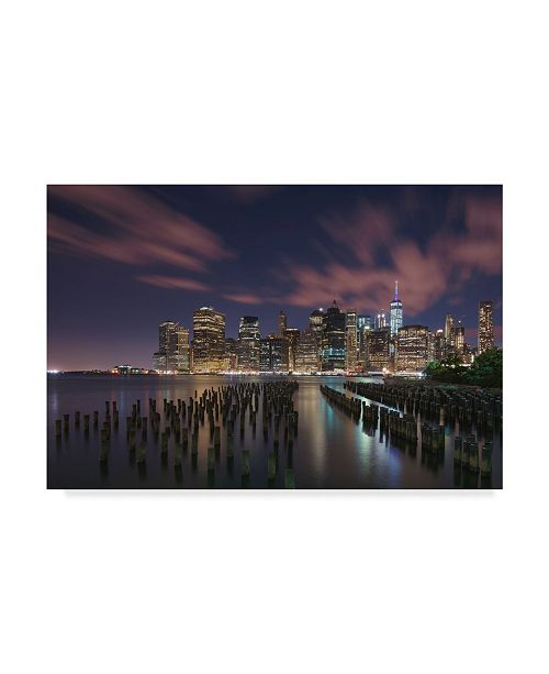 Trademark Global Austin New York City at Night Canvas Art - 20&quot; x 25&quot; & Reviews - All Wall Décor ...
