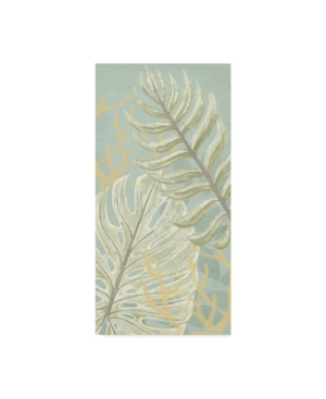 Trademark Global June Erica Vess Palm And Coral Panel I Canvas Art In Multi