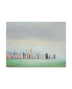 Trademark Global Julia Purinton Distant New York Skyline Canvas Art In Multi