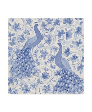 Miranda Thomas Peacock Garden Ii Canvas Art - 15