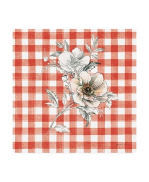 Danhui Nai Sketchbook Garden Vii Red Checker Canvas Art - 15