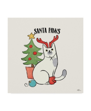 Janelle Penner Santa Paws V Canvas Art - 15