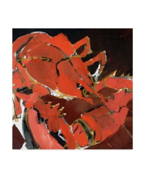 Trademark Global Erin Mcgee Ferrell Abstract Lobster V Canvas Art In Multi
