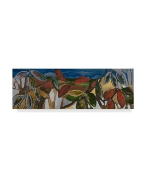 Trademark Global Erin Mcgee Ferrell Leaf Panel Ii Canvas Art In Multi