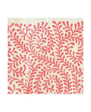 June Erica Vess Weathered Patterns in Red Iii Canvas Art - 15