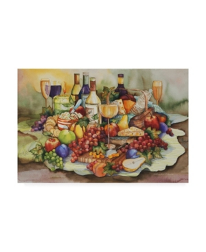Shop Trademark Global Kathleen Parr Mckenna Wine Tastings Canvas Art In Multi
