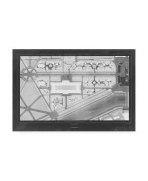 Unknown French Garden Blueprint Iv Canvas Art - 20