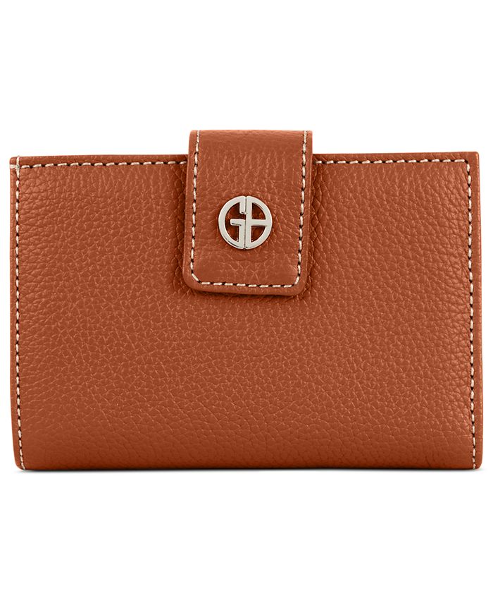 Giani Bernini Framed Indexer Leather Wallet, Created for Macy's ...