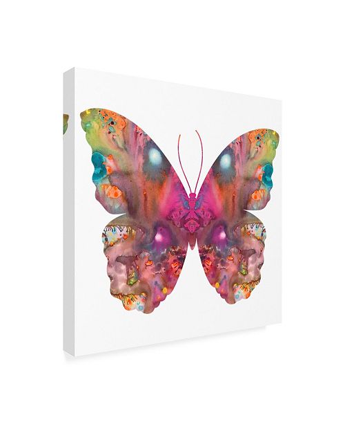 Trademark Global Dean Russo Abstract I Butterfly Canvas Art 19 5
