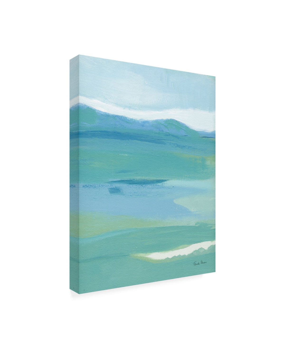 Farida Zaman Coastal Bliss Ii Canvas Art -