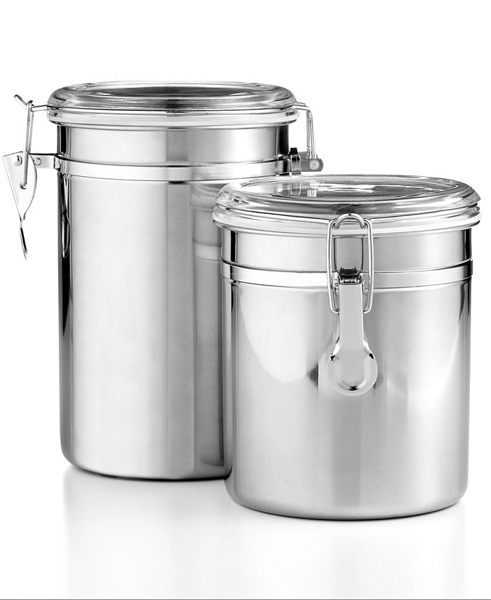 Martha Stewart Collection Set of 2 Food Storage Canisters, Created