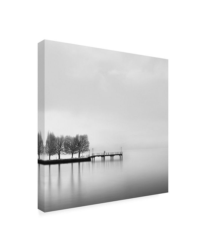 Trademark Global George Digalakis Pier with Trees Canvas Art - 20