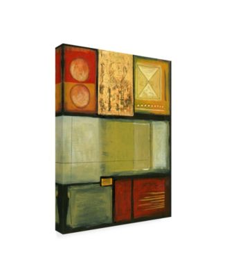 Trademark Global Pablo Esteban X Marks the Spot Color Canvas Art - 27" x 33.5"