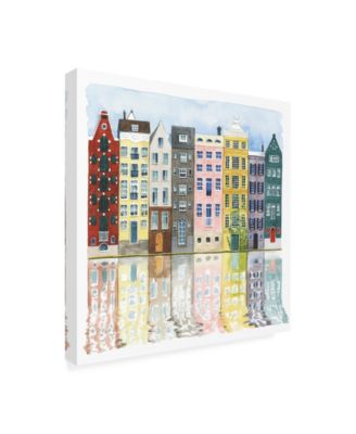 Grace Popp Neighborhood II Canvas Art - 19.5" x 26"