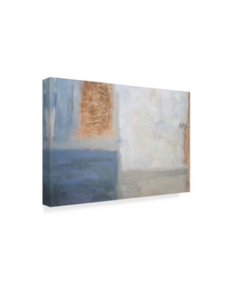 Trademark Global Julia Contacessi Window View Gold Canvas Art - 37" x 49"