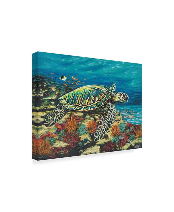 Trademark Global Carolee Vitaletti Deep Sea Swimming II Canvas Art - 37 ...