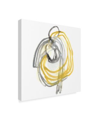 Trademark Global June Erica Vess String Orbit II Canvas Art - 27" x 33"