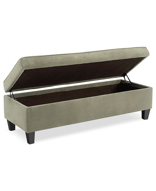 Furniture Hannah Storage Ottoman Bench Created For Macy S