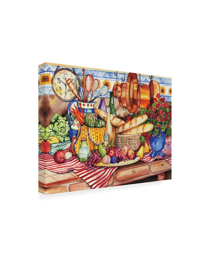 Trademark Global Kathleen Parr Mckenna French Kitchen Canvas Art - 15 ...