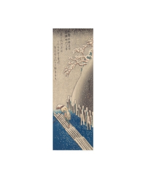 Trademark Global Utagawa Hiroshig Sumida River In The Snow Canvas Art In Multi