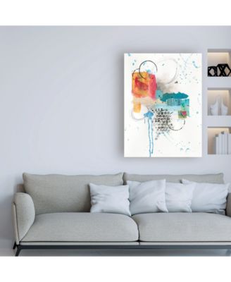 Courtney Prahl Abstract Skyline I Canvas Art - 15.5" x 21"