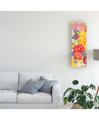 Trademark Global Dianne Miller Zinnia Array I Canvas Art - 37" x 49"