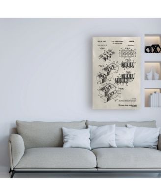 Alicia Ludwig Patent-Lego Canvas Art - 27" x 33.5"