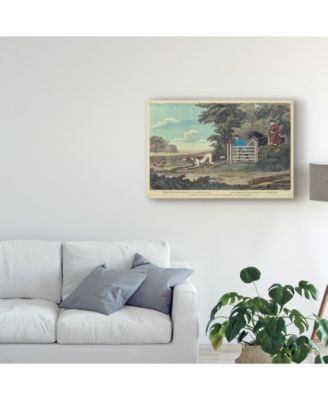 Trademark Global Unknown The Thrill of The Chase I Canvas Art - 20" x 25"