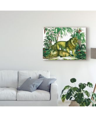 Trademark Global Wild Apple Portfolio Jungle Flair VI Canvas Art - 15" x 20"