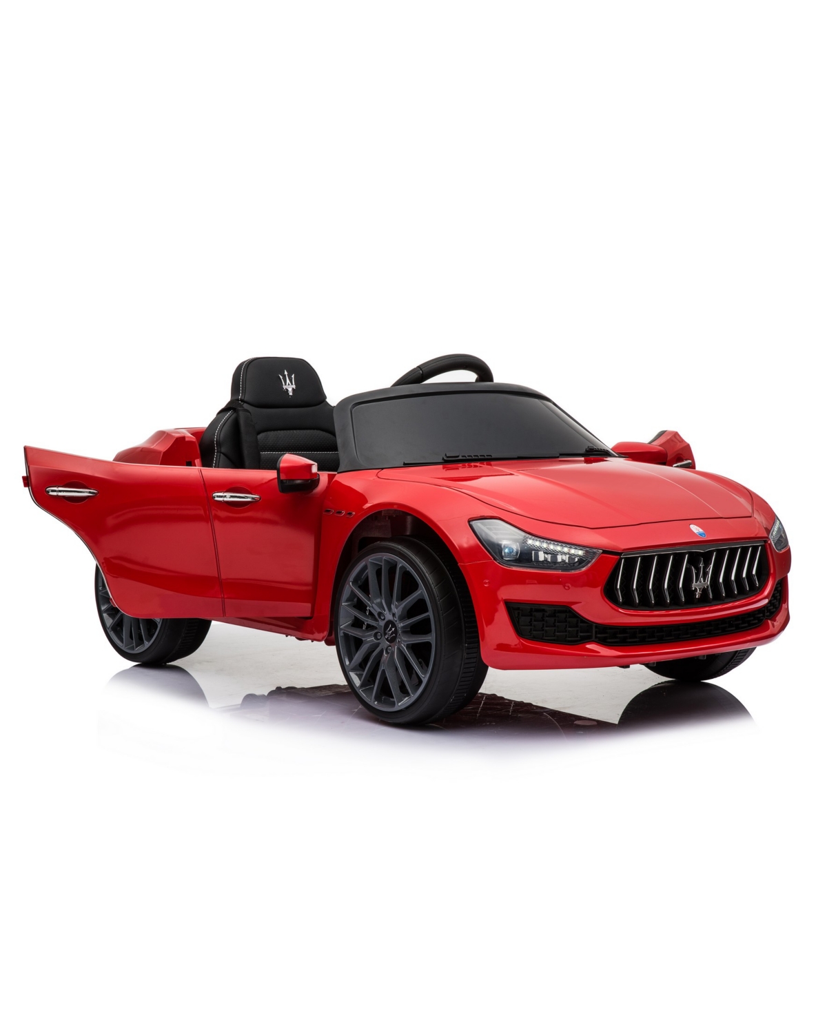 Shop Best Ride On Cars Maserati Ghibli 12v Ride On Car In Red