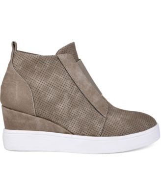 Women's Clara Inside Zip Wedge Sneakers