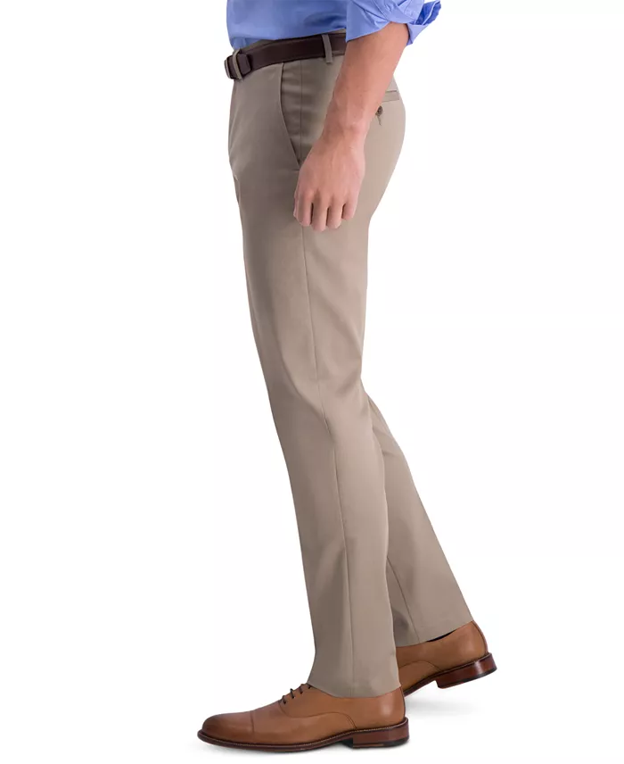 Men’s Iron Free Premium Khaki Slim-Fit Flat-Front Pant - thumbnail 3