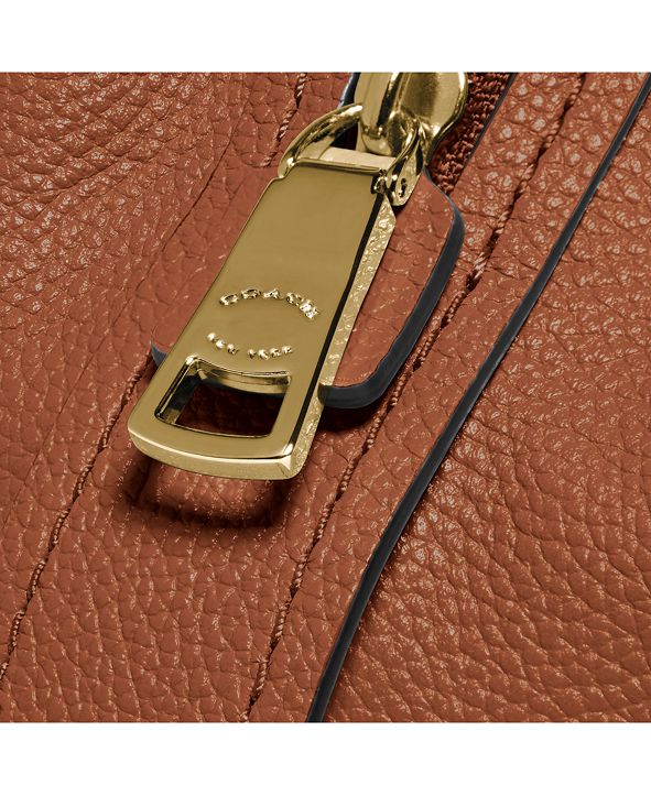 COACH Polished Pebble Leather Dalton 31 Shoulder Bag & Reviews ...