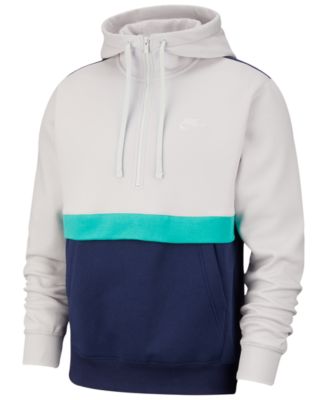 men's club fleece zip hoodie