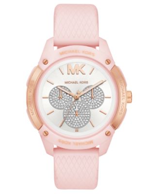 michael kors women's pink watch