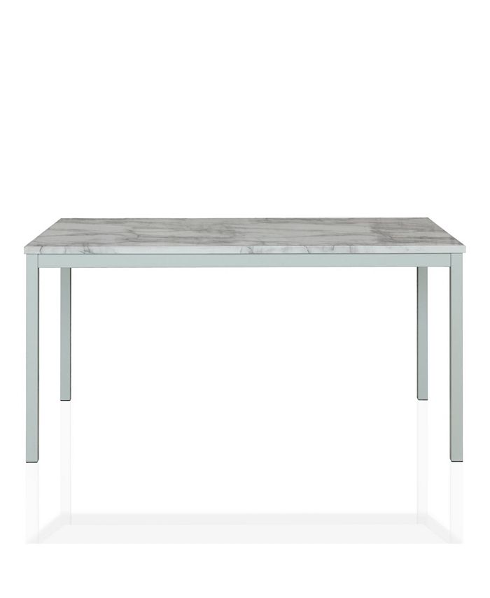 CosmoLiving Cosmo living Greta 60" Faux Marble Top Dining Table Macy's