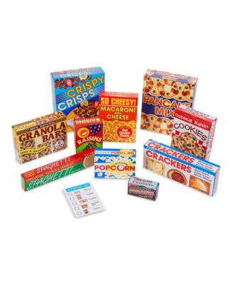 Melissa and Doug Let's Play House Grocery Shelf Boxes