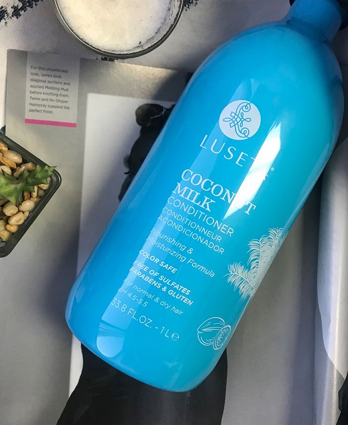 Luseta Beauty Inc Luseta Coconut Milk Conditioner 33.8 Ounces Macy's
