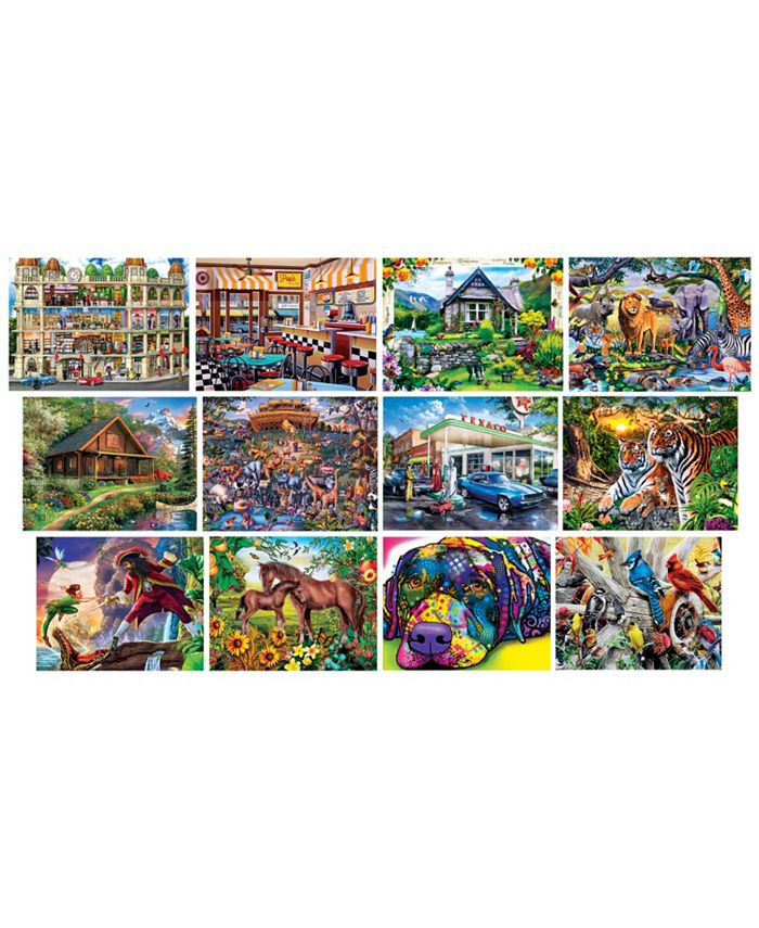 MasterPieces Puzzles Masterpieces Artist Gallery Jigsaw Puzzle 12 Pack