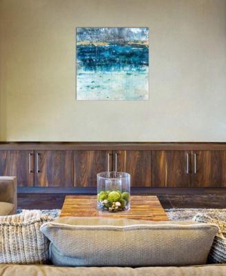 iCanvas Touch Of Gold by Julian Spencer Wrapped Canvas Print - 18" x 18"