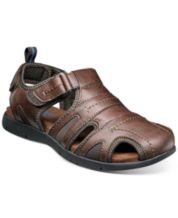 Macys mens hot sale leather sandals