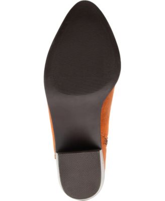 Women's Tessa Scalloped Block Heel Booties